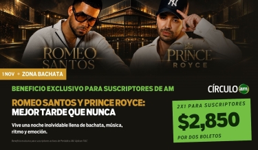 Romeo Santos y Prince Royce — 2×1 en Zona Bachata