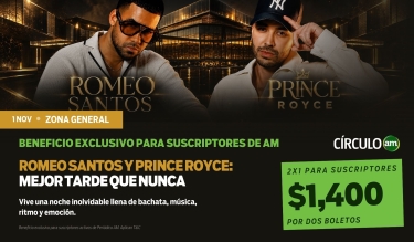Romeo Santos y Prince Royce — 2×1 en Zona General