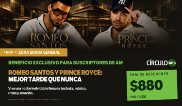 Romeo Santos y Prince Royce — Zona Grada General
