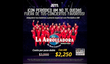 El espectáculo de La Arrolladora que conquista - Terraza Suite Lounge (https://buy.stripe.com/aFafZi5SAbLO9KzdVhefC2w)